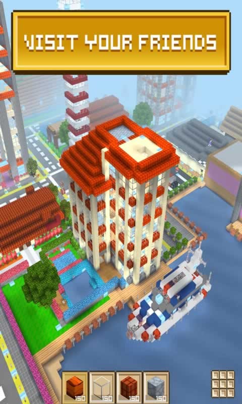 像素方塊世界無限金幣版(Block Craft 3D)