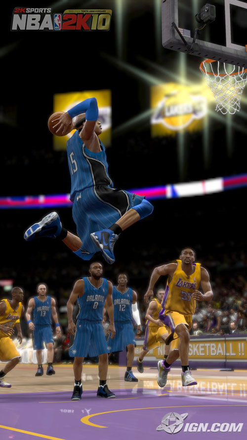 NBA2K10灌籃壁紙