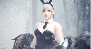 怪物獵人世界冰原兔女郎制服MOD
