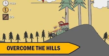 爬山卡車司機(Hills, trees and truck!)