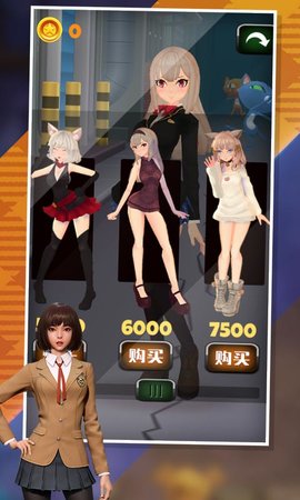 3D女孩跑酷