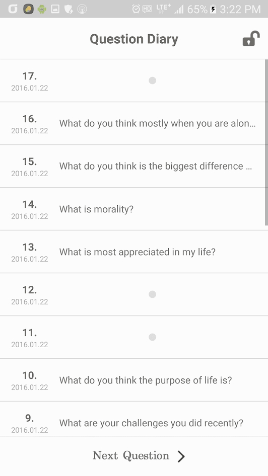 問題日記(Questions Diary)