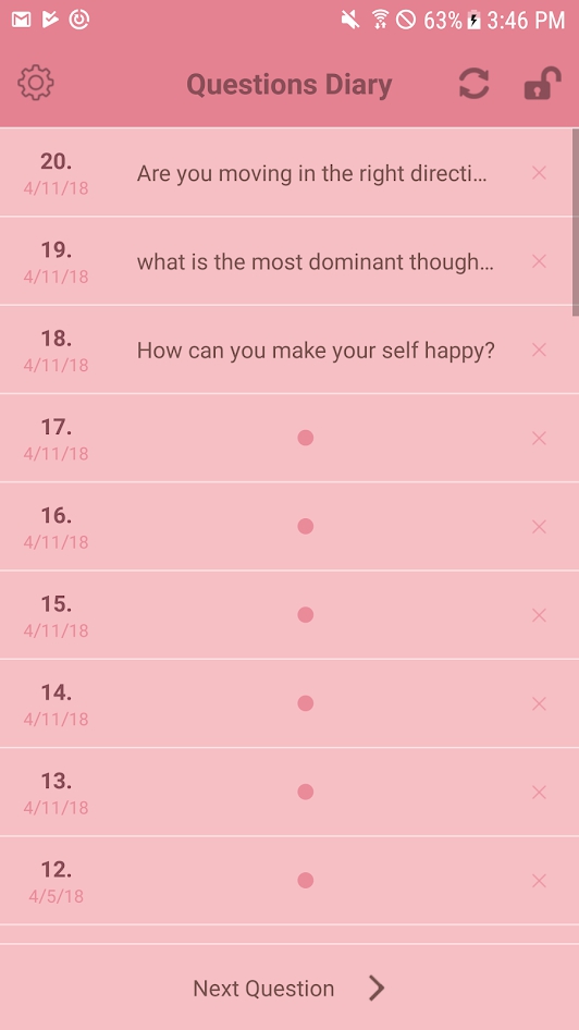 問題日記(Questions Diary)
