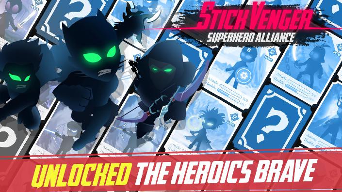 超級(jí)英雄聯(lián)盟無限金幣鉆石(Stickvenger Superhero Alliance)
