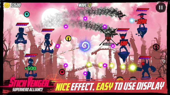 超級(jí)英雄聯(lián)盟無限金幣鉆石(Stickvenger Superhero Alliance)