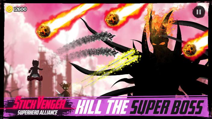 超級(jí)英雄聯(lián)盟無限金幣鉆石(Stickvenger Superhero Alliance)