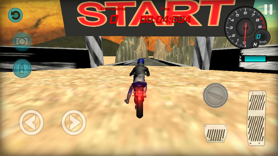 山地摩托騎士特技(Moto Rider Hill Stunts)