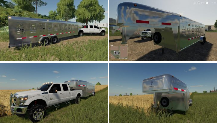 模擬農場19牲畜拖車v1.0MOD