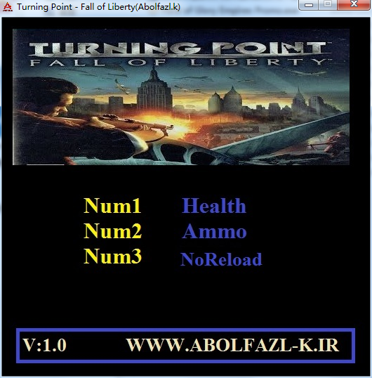 轉(zhuǎn)折點自由的隕落v1.0三項修改器Abolfazl.k版