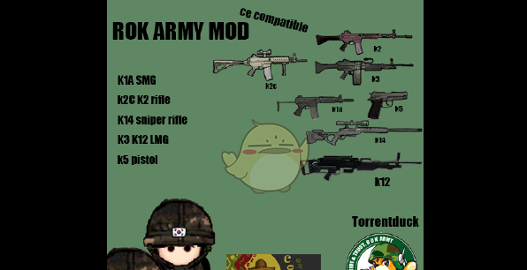 環世界韓國陸軍武器v1.0MOD