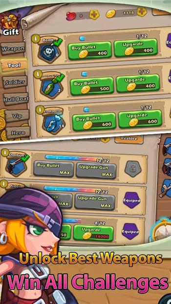 海盜后衛(wèi)無限金幣版(Pirate Defender Premium)