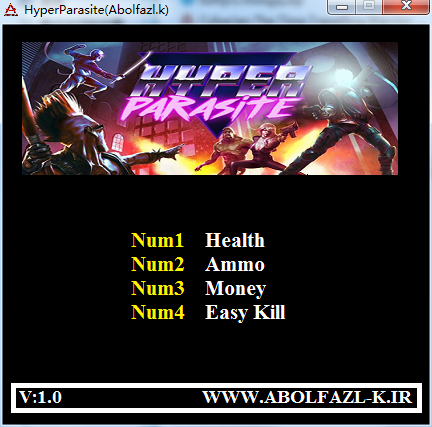 超級寄生蟲v1.0四項修改器Abolfazl版