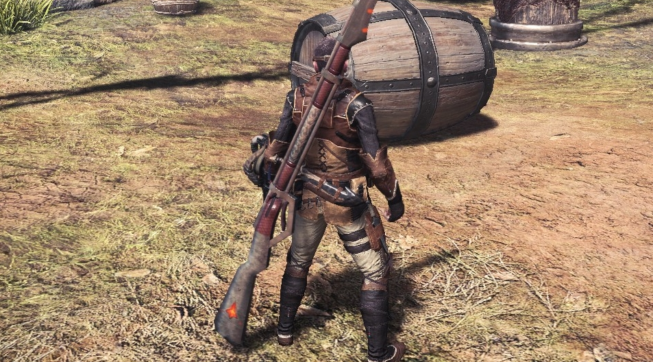 怪物獵人世界軍刀穿心步槍MOD