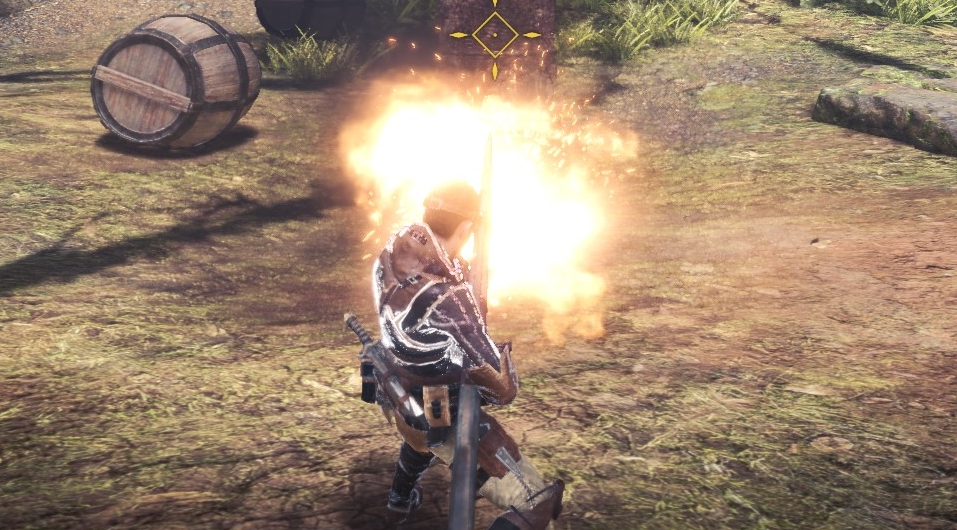 怪物獵人世界軍刀穿心步槍MOD