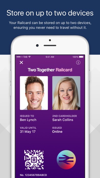 Railcard iPhone/iPad版