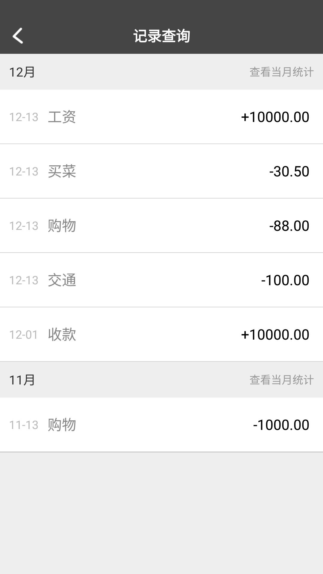 實(shí)用生活記帳