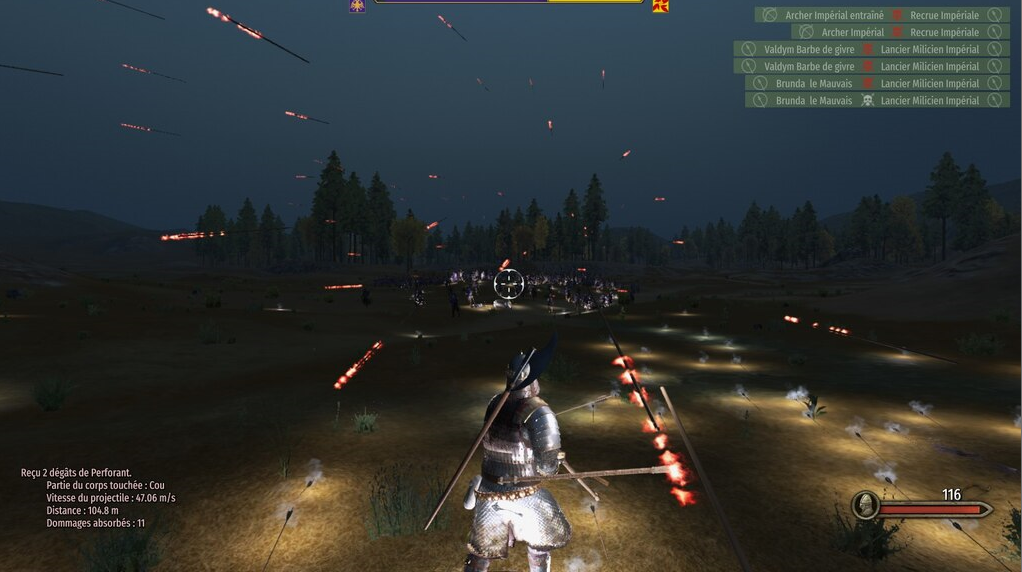 騎馬與砍殺2火焰箭效果MOD