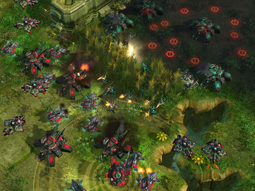 星際爭(zhēng)霸2_StarCraft II_Take down地圖