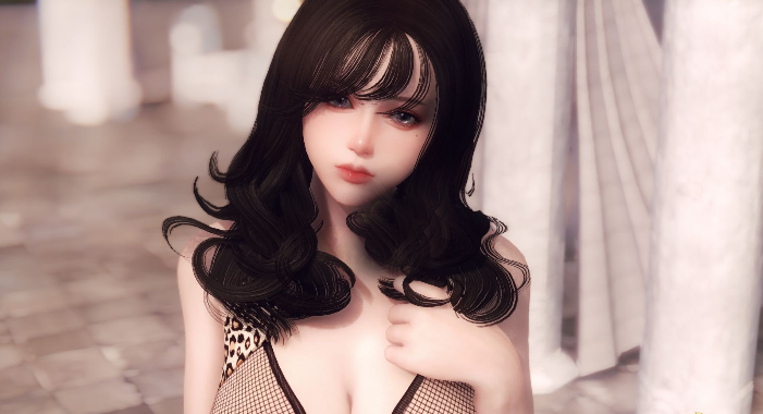 上古卷軸5天際Cole亞洲美麗女性隨從MOD