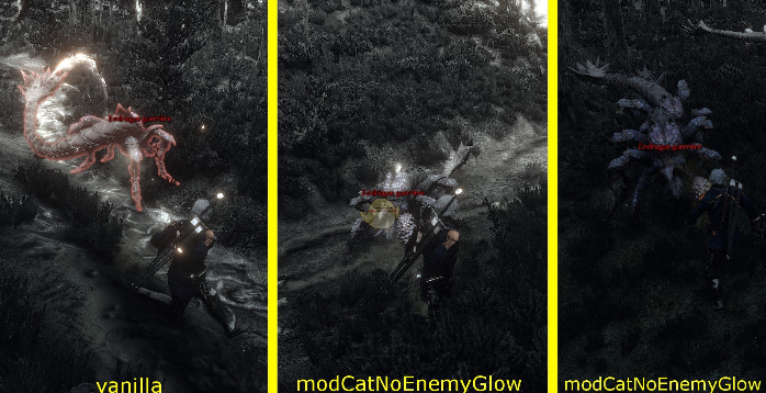巫師3狂獵貓眼藥水沒(méi)有光芒特效MOD