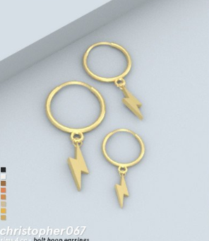 模擬人生4閃電圓環(huán)耳環(huán)MOD