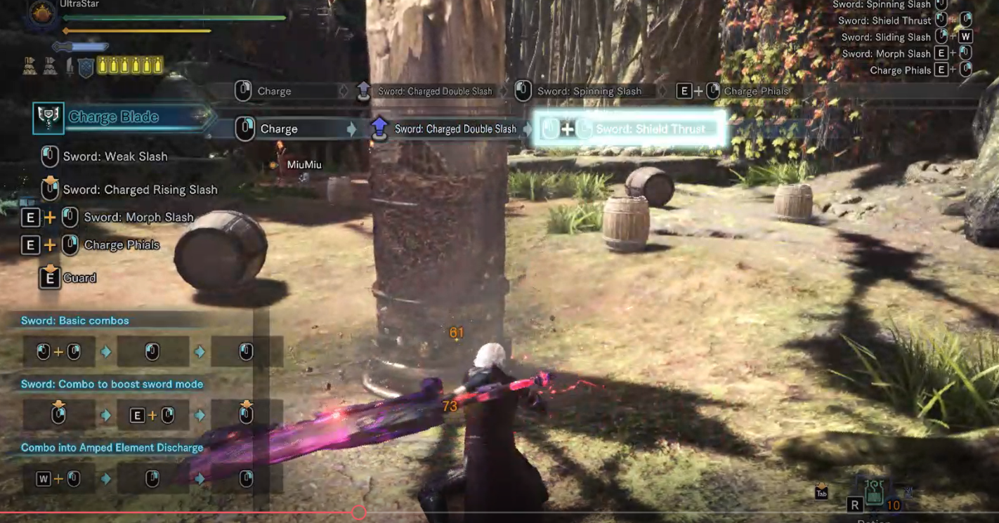 怪物獵人世界盾斧和大劍的新特效mod