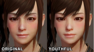 怪物獵人世界冰原女性角色年輕面容MOD