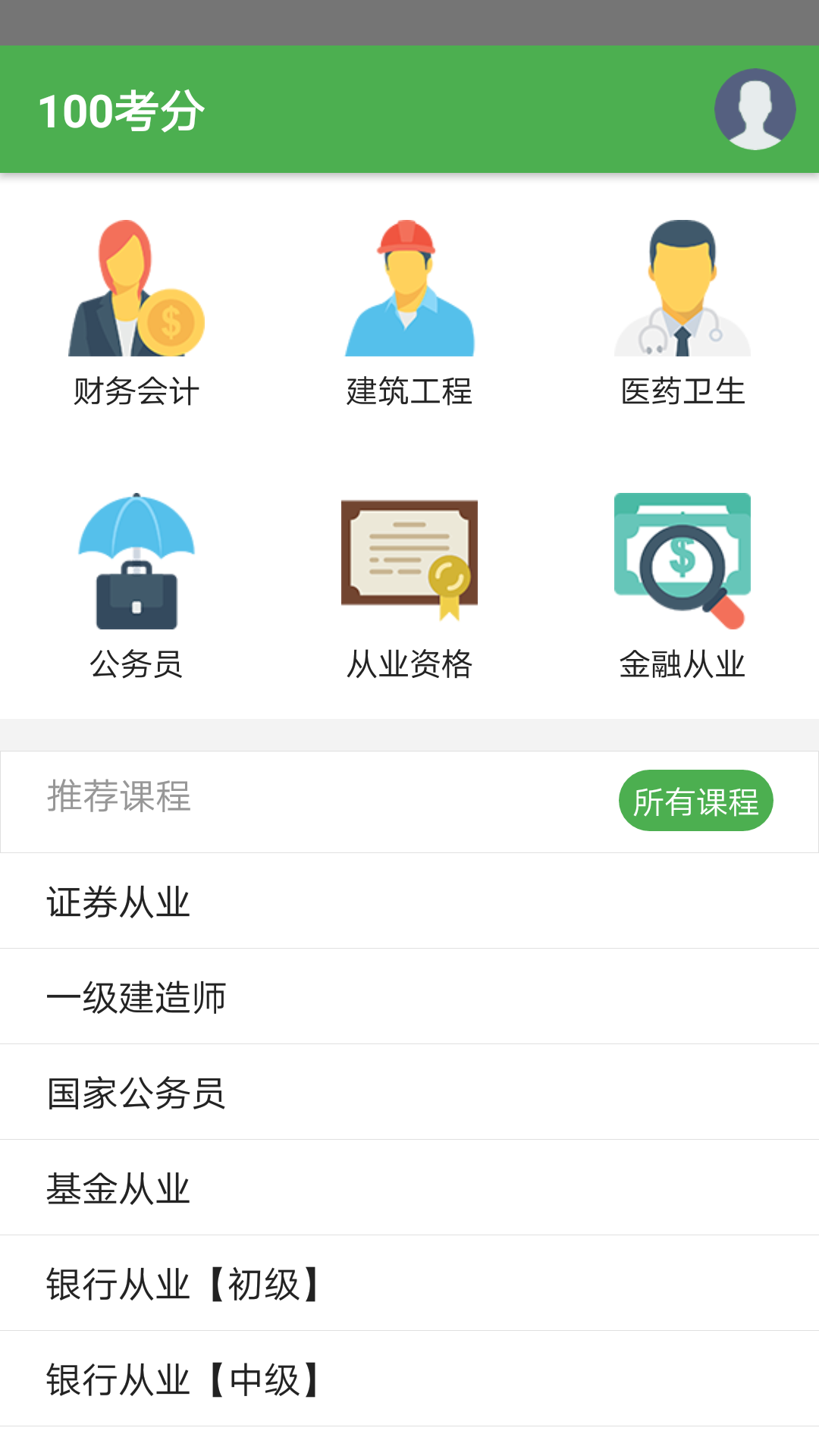 100考分