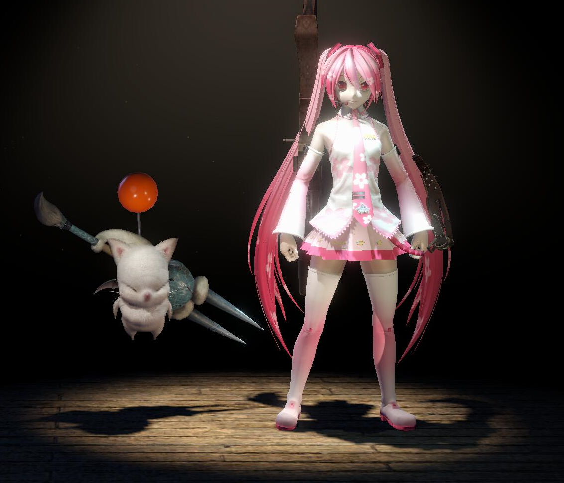 怪物獵人世界冰原櫻花初音未來MOD
