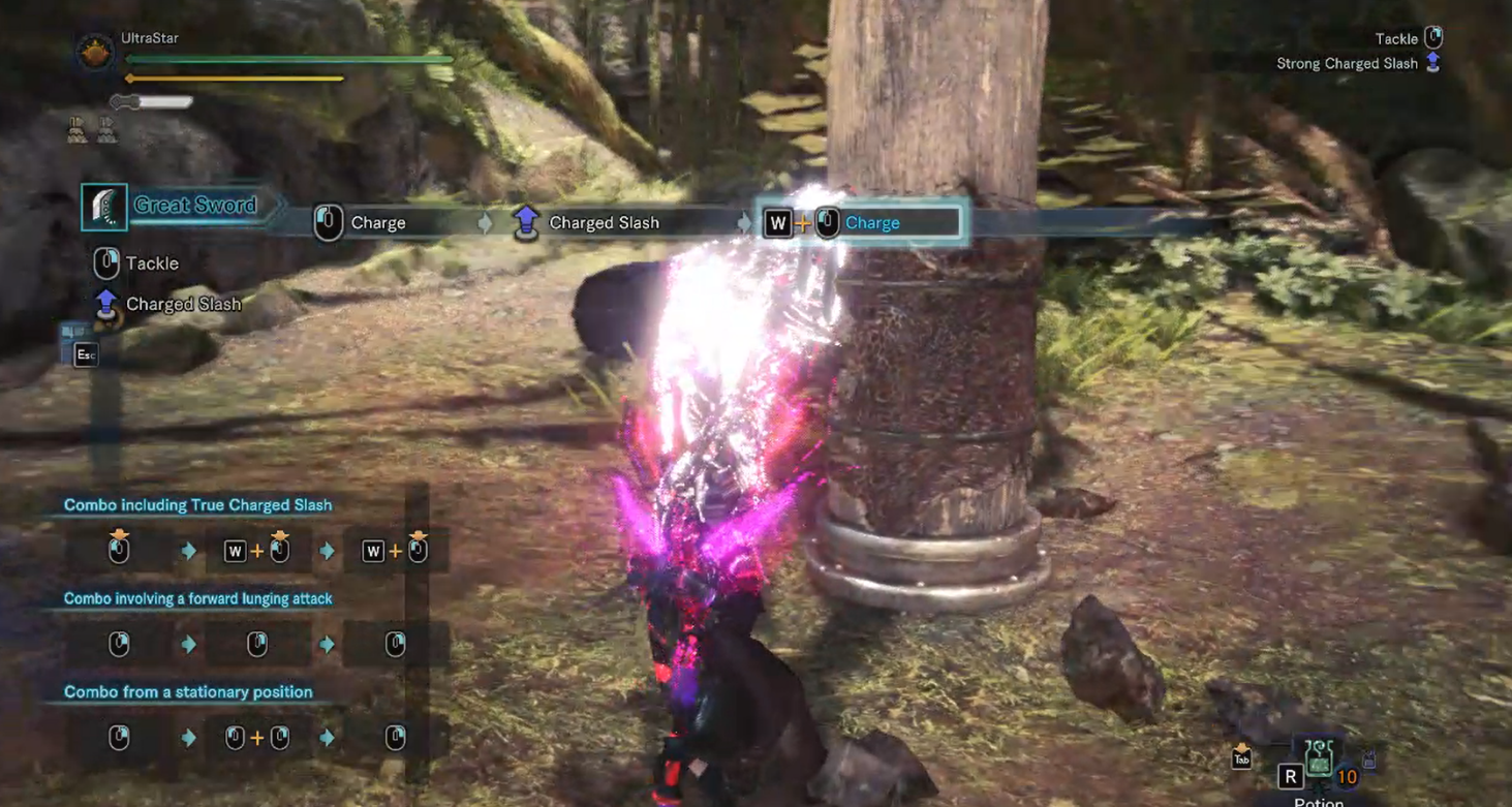 怪物獵人世界盾斧和大劍的新特效mod
