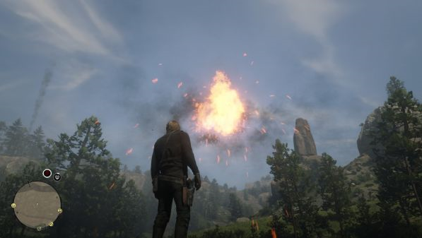 荒野大鏢客2爆炸傷害MOD
