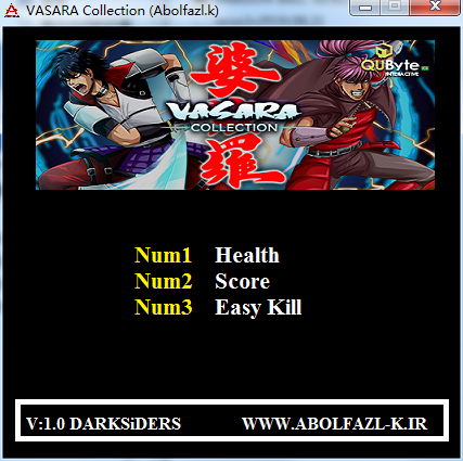 婆娑羅合輯v1.0三項修改器Abolfazl版