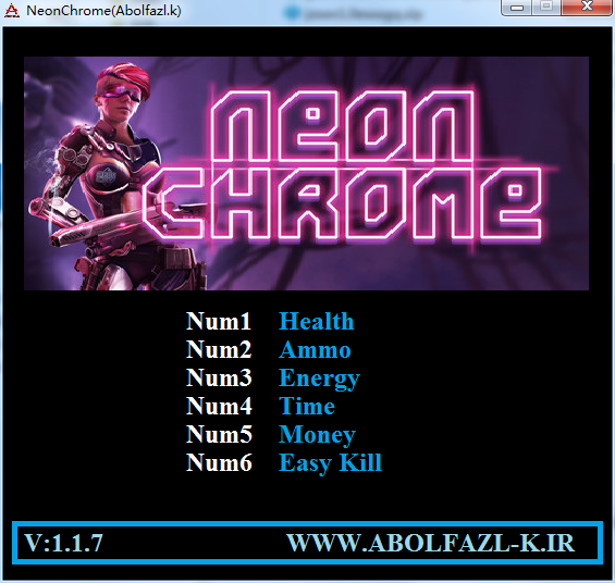 朋克大暴走v1.1.7六項修改器Abolfazl版