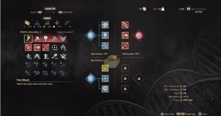 巫師3狂獵點技能消耗減半MOD