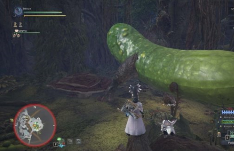 怪物獵人世界冰原黃瓜恐暴龍MOD
