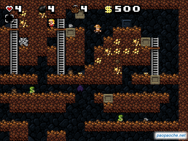 Spelunky洞穴探險