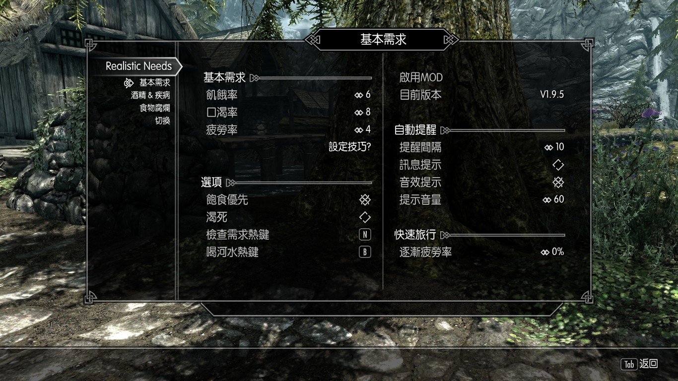 上古卷軸5真實(shí)需求與疾病V1.95
