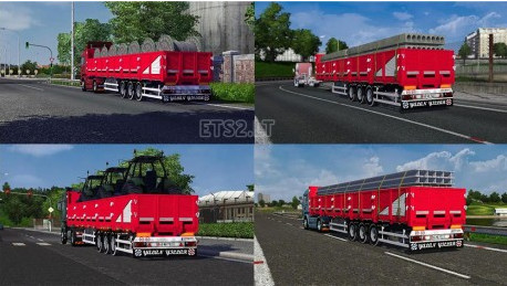 歐洲卡車模擬2 Sal拖車MOD