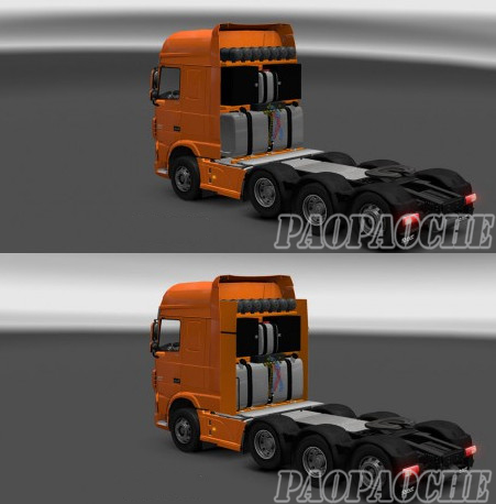 歐洲卡車模擬2 DAF Euro 6 8×4/8底盤MOD