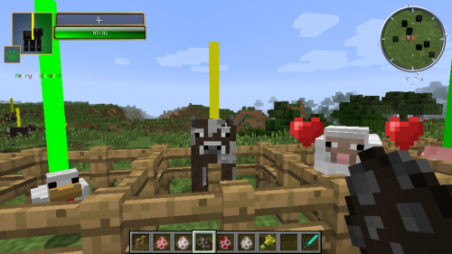 我的世界1.7.2飼育觀察器mod