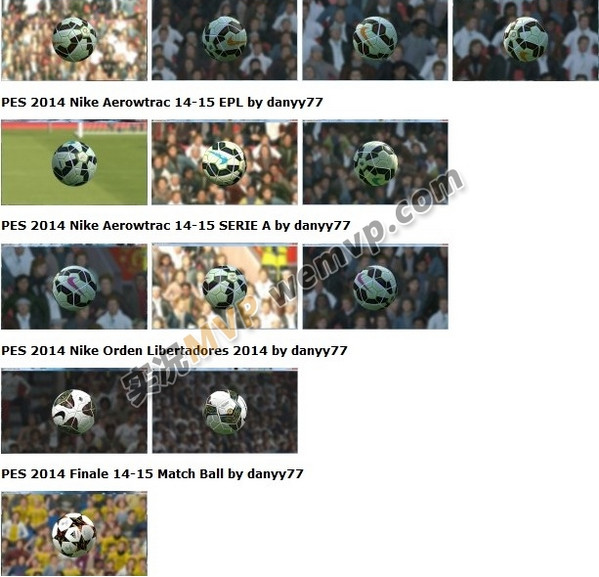 實況足球2014danyy77五款14-15新賽季高清足球更新包