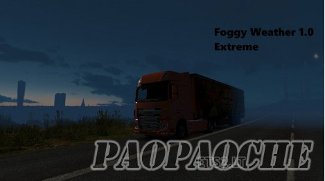 歐洲卡車模擬2有霧天氣MOD(普通+極限版)
