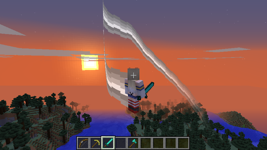 我的世界1.7.2移動條紋mod