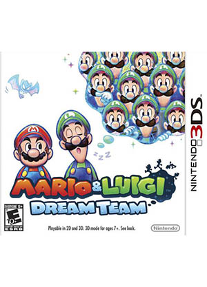 3DS馬里奧與路易RPG4夢世界冒險