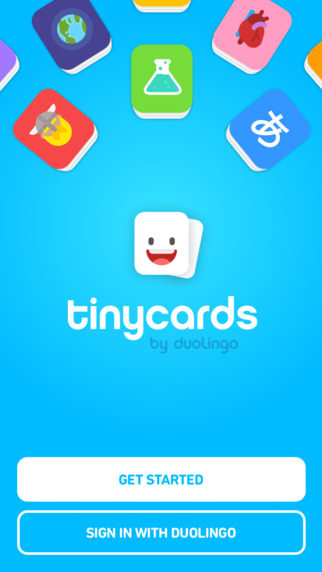 Tinycards iphone/ipad版