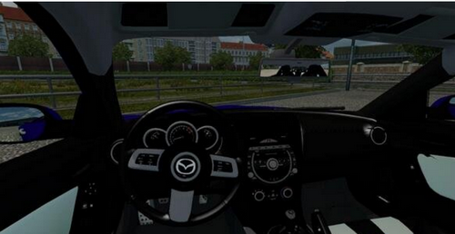 歐洲卡車模擬2v1.28馬自達(dá)RX-8 SpiritR2012款MODv1.0