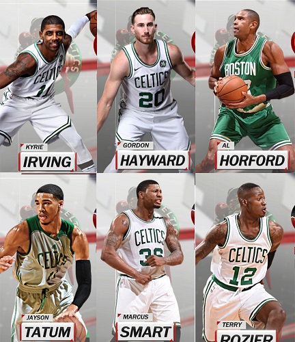 NBA2K18凱爾特人全隊(duì)球員高清照片補(bǔ)丁