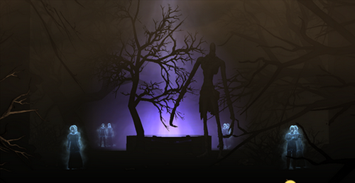 上古卷軸5 萬圣節妖瘦男SlenderMan瘦長鬼影生物MOD