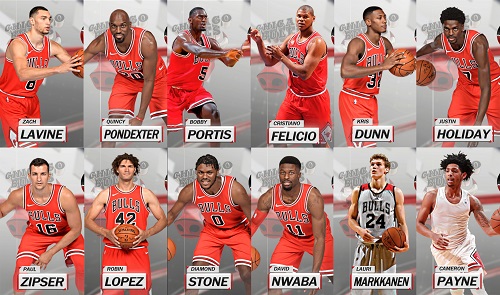 NBA2K18公牛全隊球員高清照片補丁