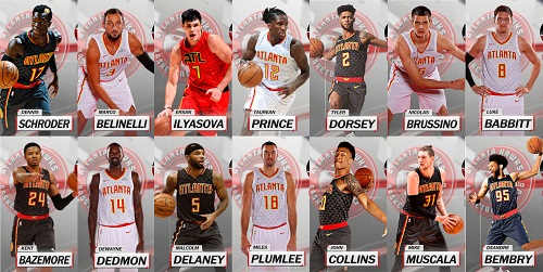 NBA2K18老鷹全隊(duì)球員高清照片補(bǔ)丁